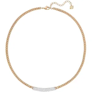 Swarovski Jewelry Swarovski Women's Necklace - Vio Crystals Pave with Rose Gold Plated Chain | 5192265