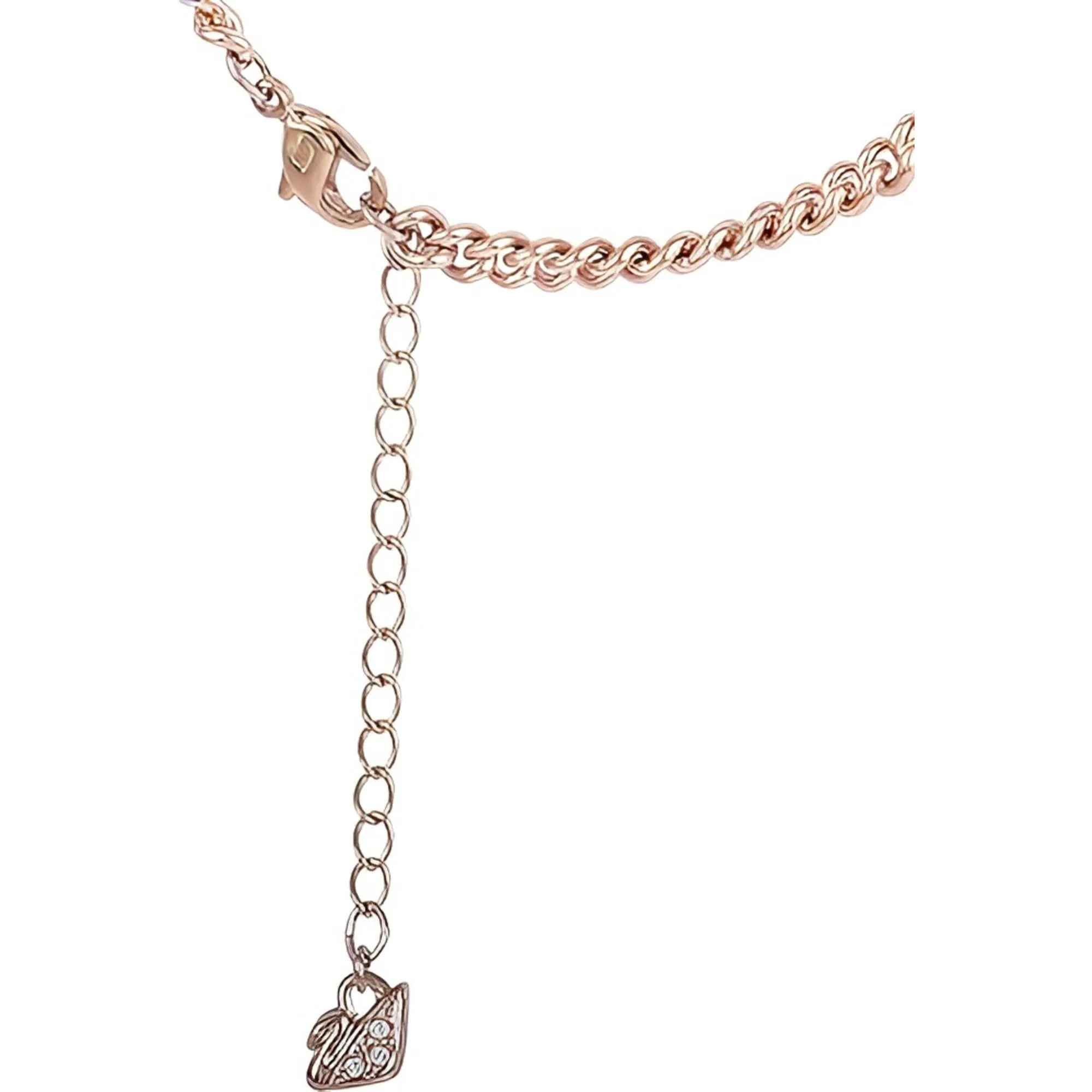 Swarovski Jewelry Swarovski Women's Necklace - Vio Crystals Pave with Rose Gold Plated Chain | 5192265