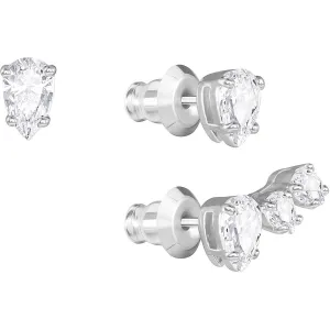 Swarovski Jewelry Swarovski Women's Pear Pierced Earring Set - Attract, 3 Piece | 5274076