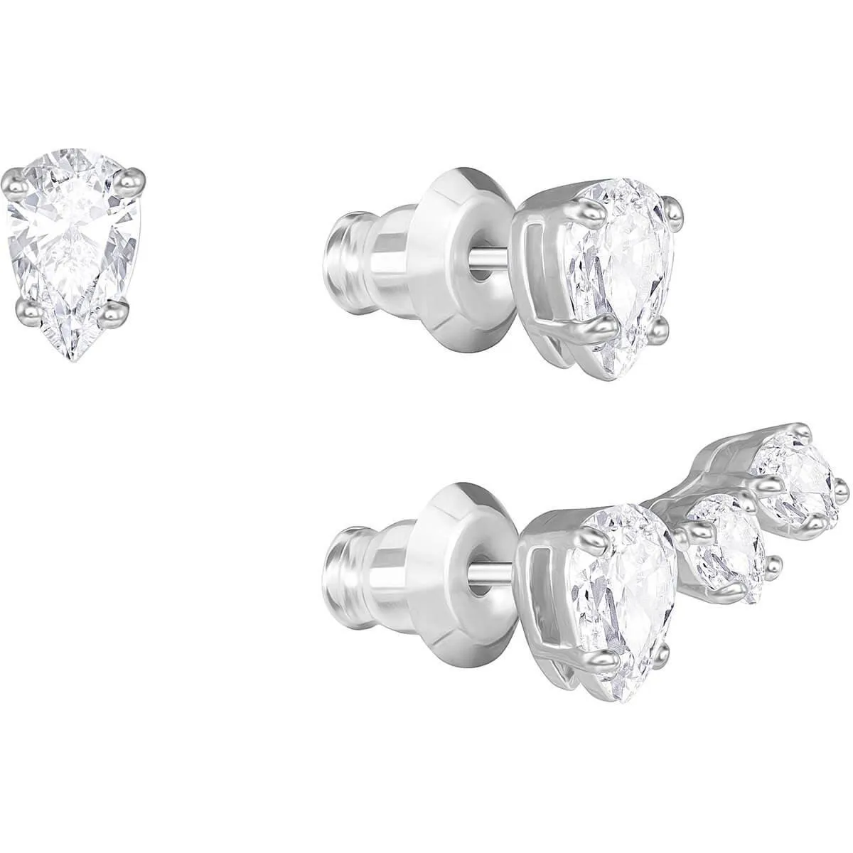 Swarovski Jewelry Swarovski Women's Pear Pierced Earring Set - Attract, 3 Piece | 5274076
