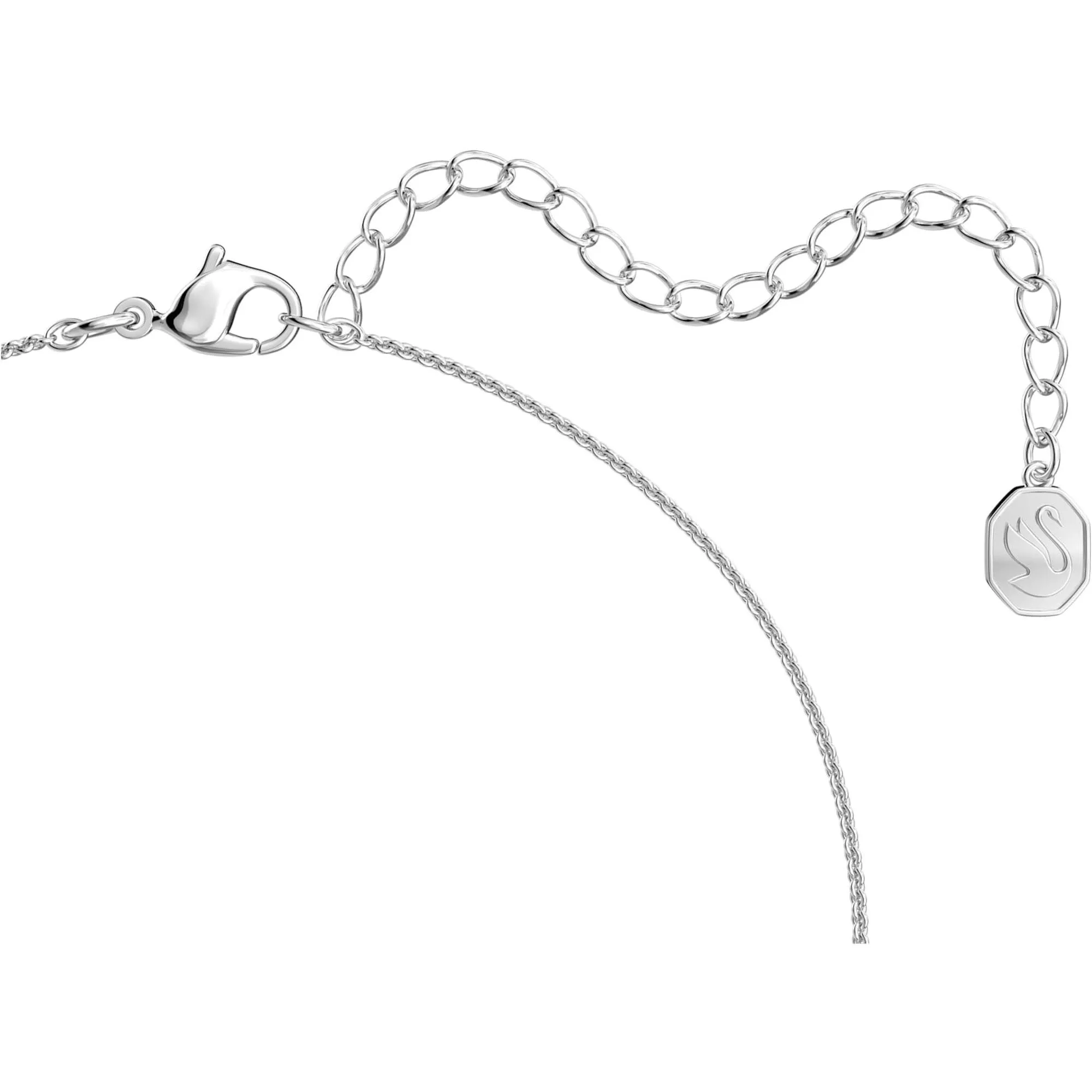 Swarovski Jewelry Swarovski Women's Pendant - Matrix Trilliant Cut Zirconia Rhodium Plated | 5628352