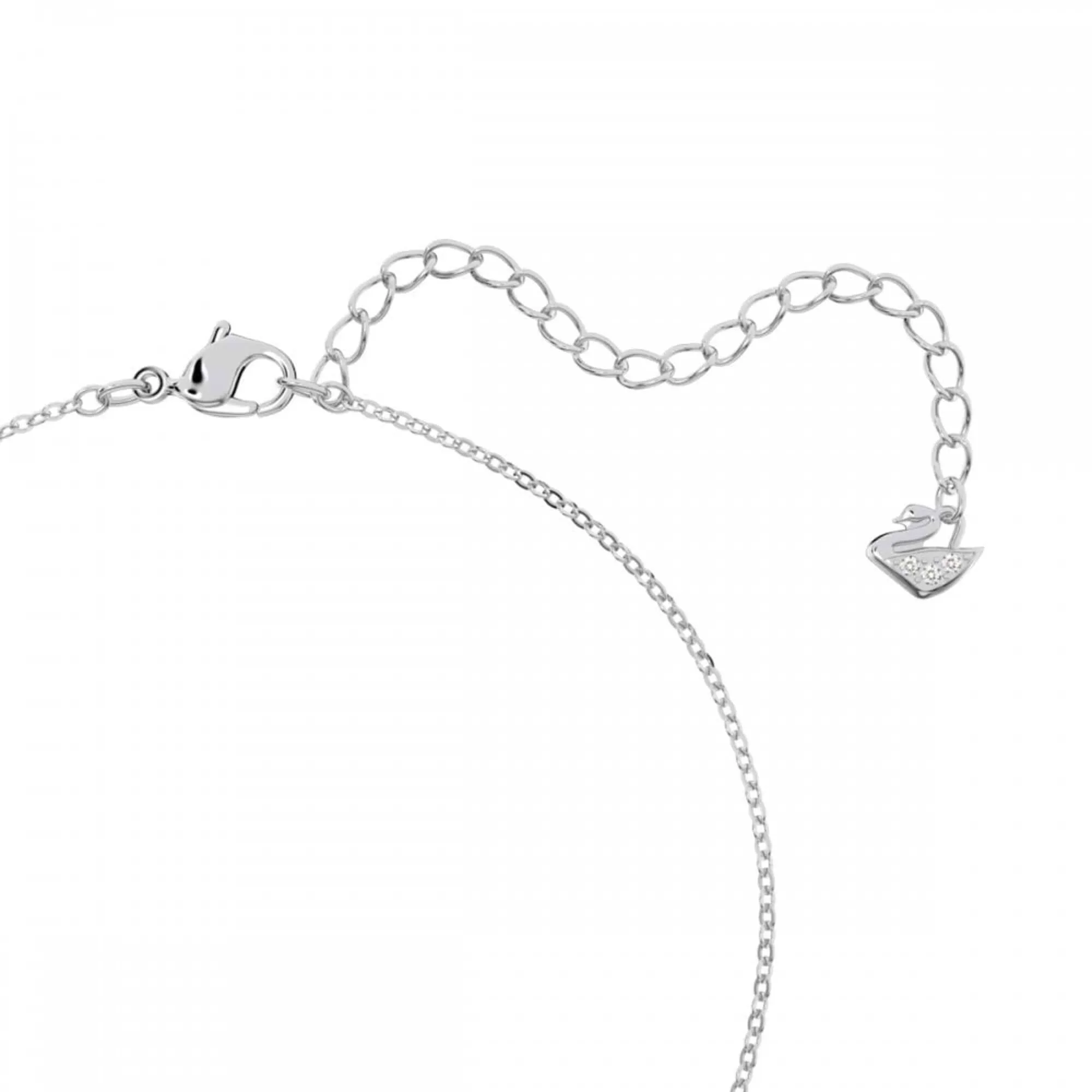 Swarovski Jewelry Swarovski Women's Pendant Necklace - Swan Medium Blue and White Crystals | 5633856