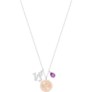 Swarovski Jewelry Swarovski Women's Pendant Necklace - Zodiac Capricorn Sign Rhodium Plated | 5349216