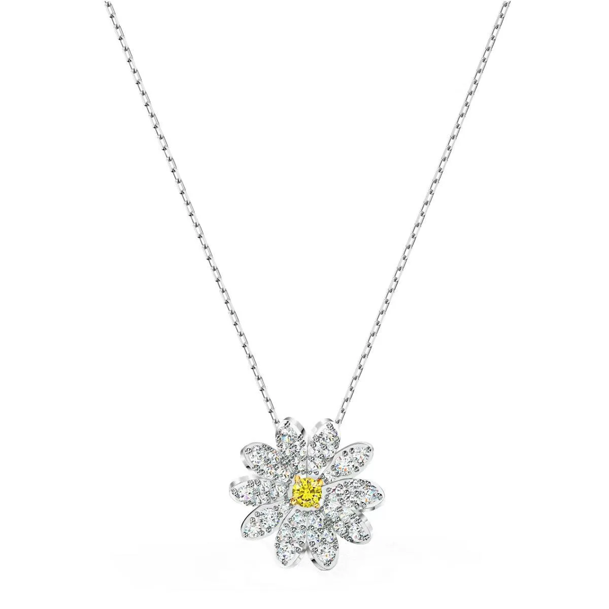 Swarovski Jewelry Swarovski Women's Pendant with Chain - Eternal Flower Crystals | 5512662