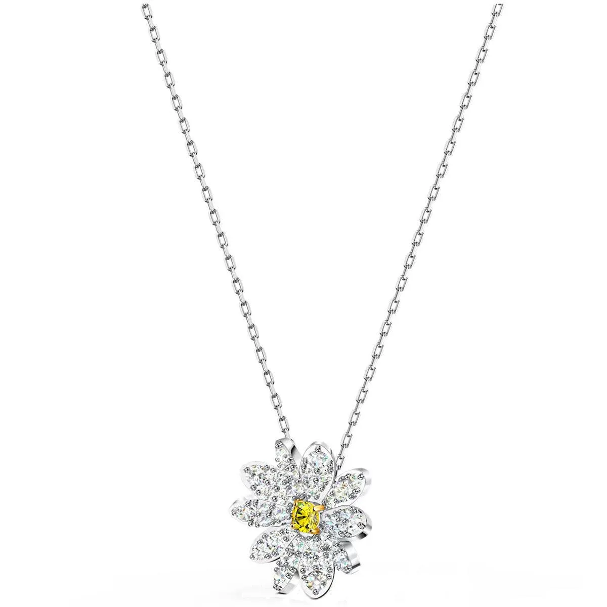 Swarovski Jewelry Swarovski Women's Pendant with Chain - Eternal Flower Crystals | 5512662
