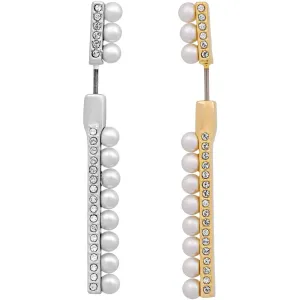 Swarovski Jewelry Swarovski Women's Pierced Earrings - Lisboa Mixed Plated Crystals and Pearls | 5368797