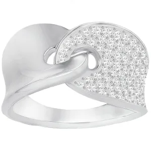 Swarovski Jewelry Swarovski Women's Ring - Guardian Rhodium Plated Crystal Pavé | 5295001