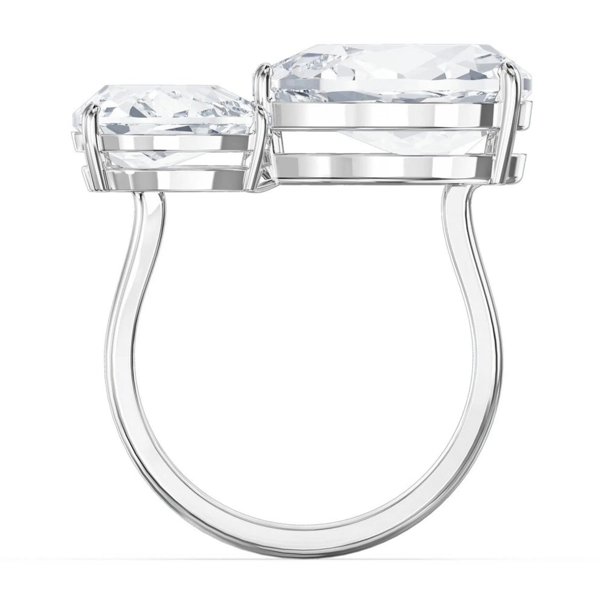 Swarovski Jewelry Swarovski Women's Ring - Millenia Clear Crystals Rhodium Plated, Size 6 | 5609000