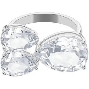 Swarovski Jewelry Swarovski Women's Ring - Millenia Clear Crystals Rhodium Plated, Size 6 | 5609000