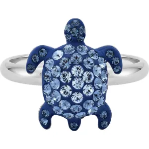 Swarovski Jewelry Swarovski Women's Ring - Mustique Sea Life Blue Crystals Turtle, Size 5.5 | 5525668
