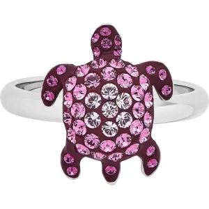 Swarovski Jewelry Swarovski Women's Ring - Mustique Sea Life Pink Crystals Turtle, Size 5.75 | 5525675