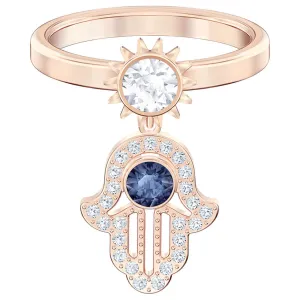 Swarovski Jewelry Swarovski Women's Ring - Swarovski Symbolic Hamsa Hand Motif, Size 8 | 5515442