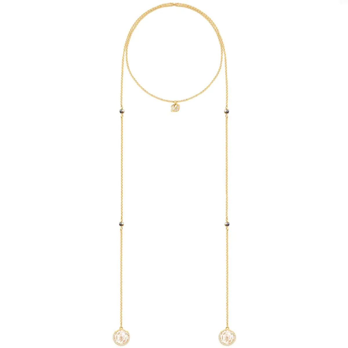 Swarovski Jewelry Swarovski Women's Scarf Necklace - Except Gold Plated Crystal | 5290594