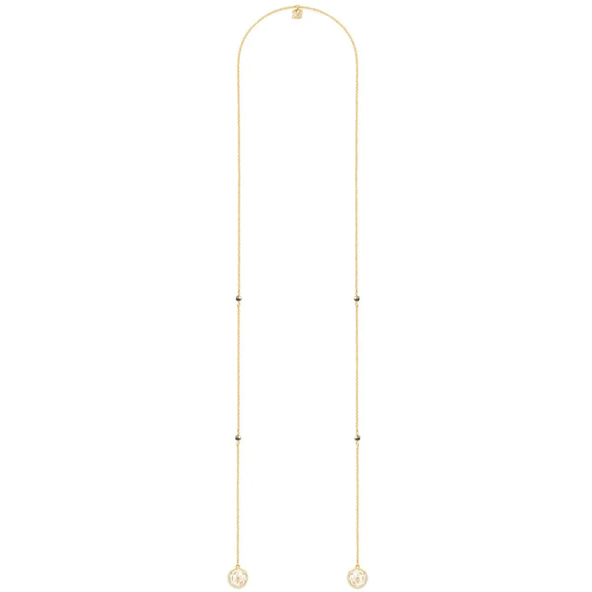 Swarovski Jewelry Swarovski Women's Scarf Necklace - Except Gold Plated Crystal | 5290594