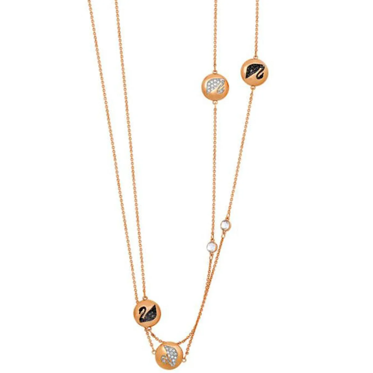 Swarovski Jewelry Swarovski Women's Strandage - Hall Swan Rose Gold-Plated Crystal | 5368983