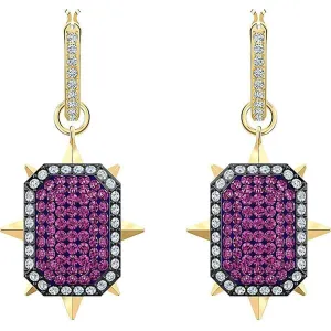 Swarovski Jewelry Swarovski Women's Stud Earrings - Tarot Magic Gold Tone Purple | 5490915