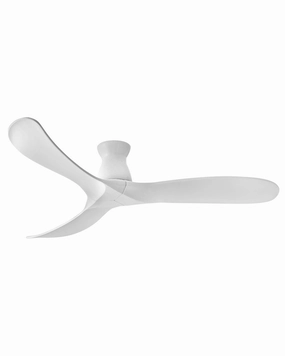 Swell Flush 60"Ceiling Fan Matte White medium electric fans for multi-room use