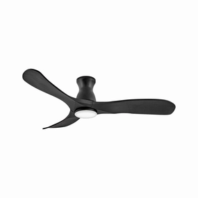 Swell Flush Illuminated 56" LED Smart Fan quiet ceiling fans with remote control