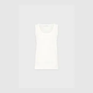 T-shirt Gaia Dbt27b250 Ecru Clothing_Gerard-Darel