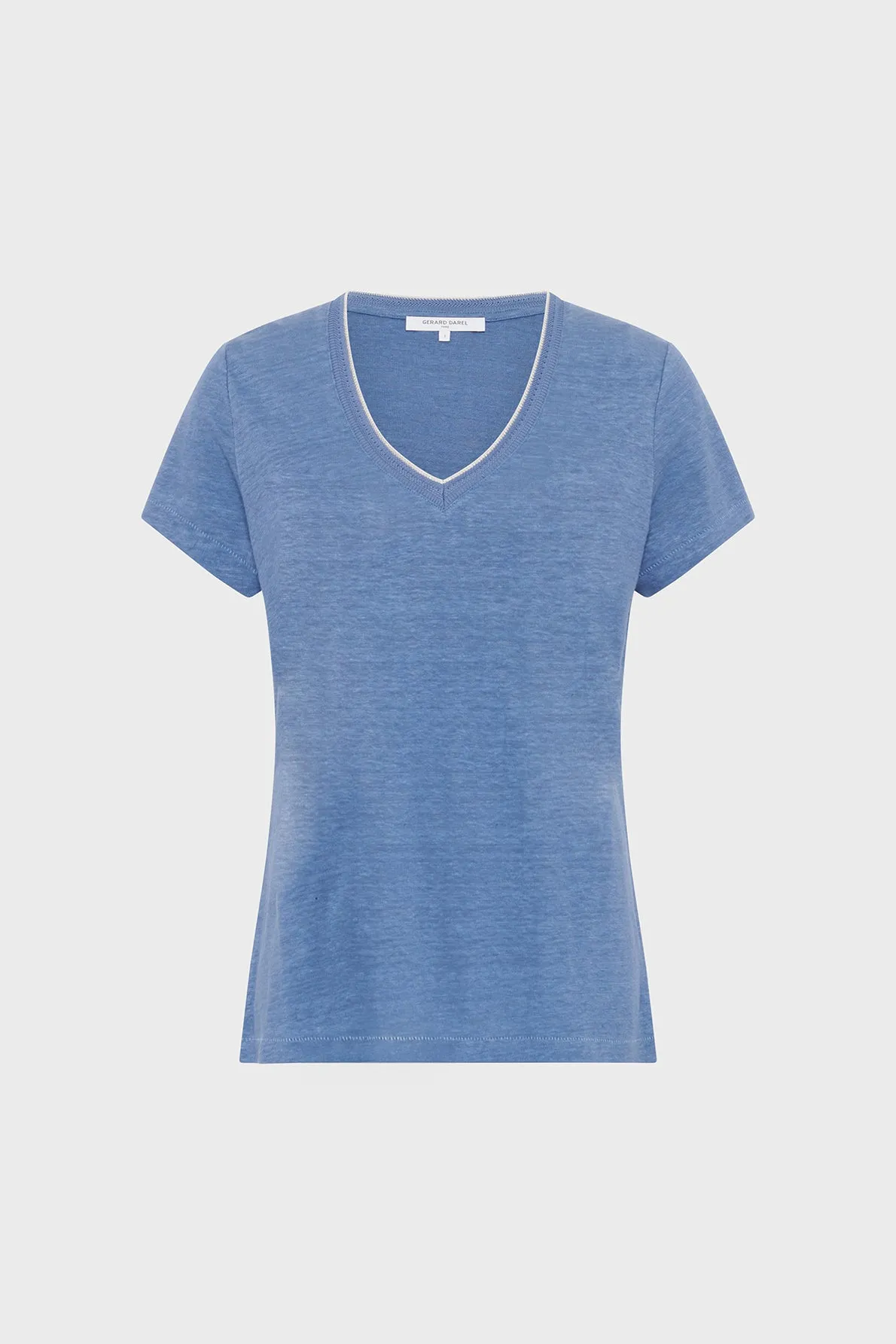 T-shirt Gilberte Dbt43b250 Blue Clothing_Gerard-Darel