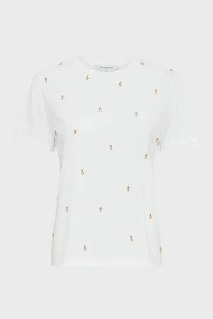 T-shirt Gracia Dbt63b258 White Clothing_Gerard-Darel