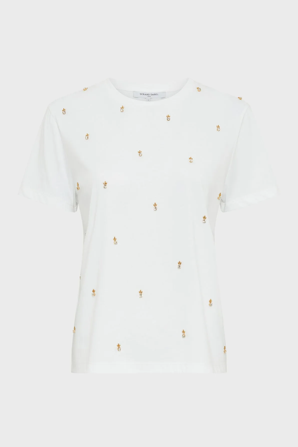T-shirt Gracia Dbt63b258 White Clothing_Gerard-Darel