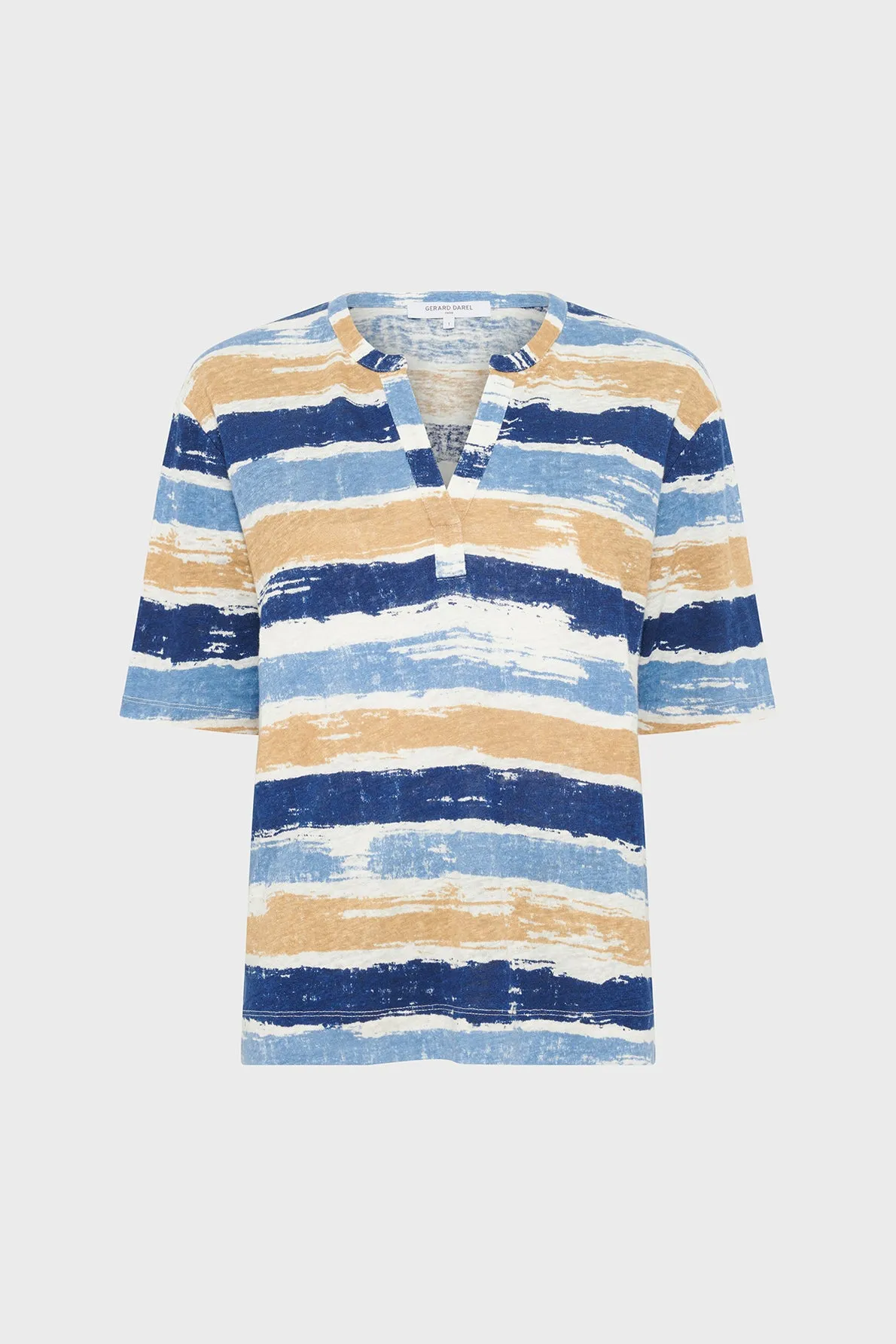 T-shirt Guilia Dbt06b265 Indigo Clothing_Gerard-Darel