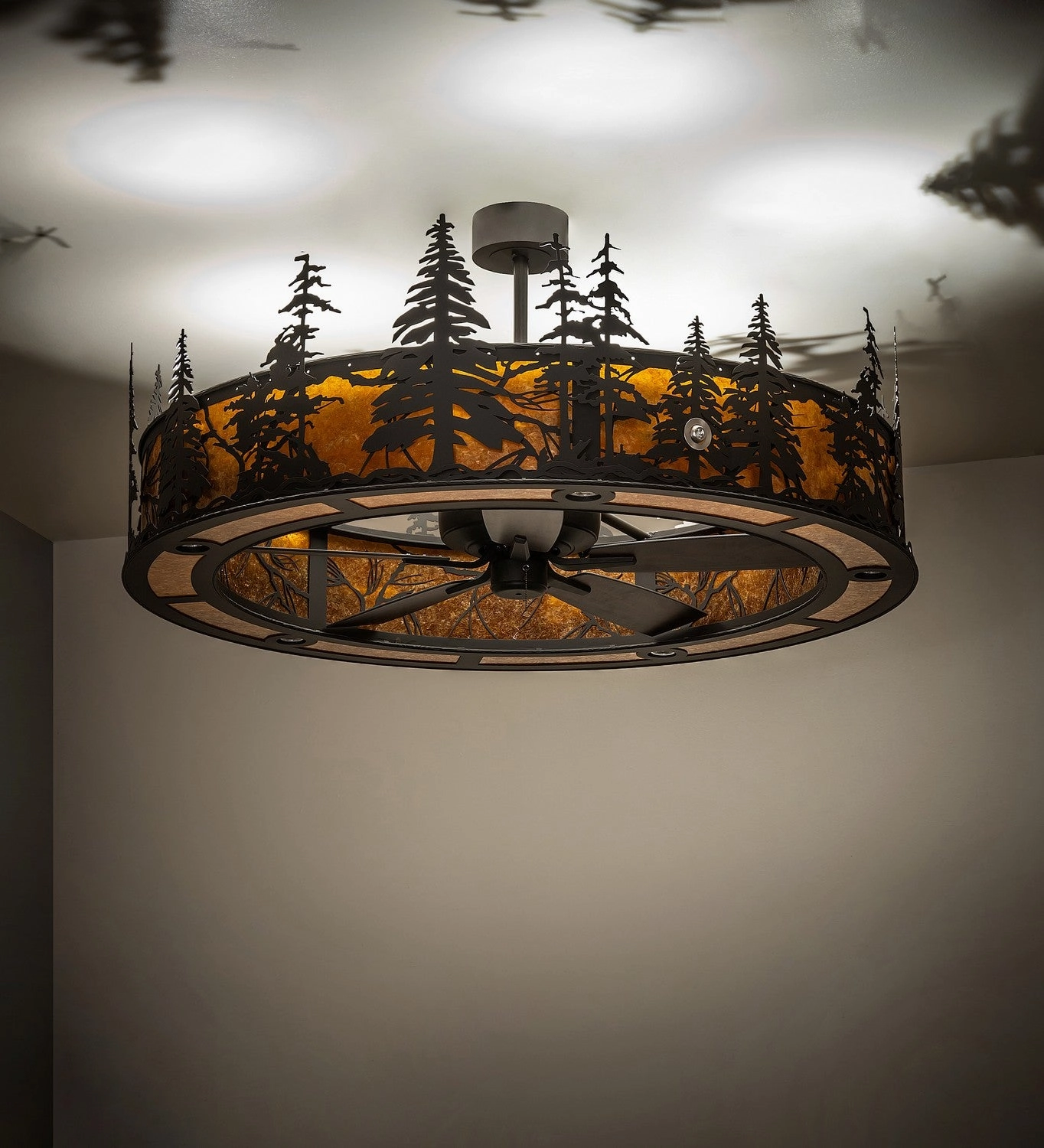 Tall Pines 15 Light Chandel-Air Oil Rubbed Bronze