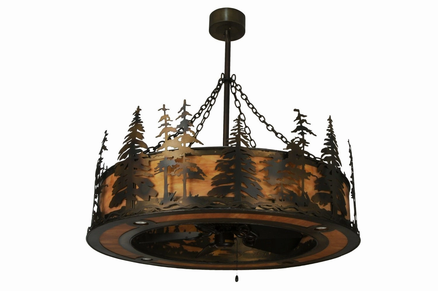 Tall Pines 20 Light Chandel-Air large electric fans for spacious rooms