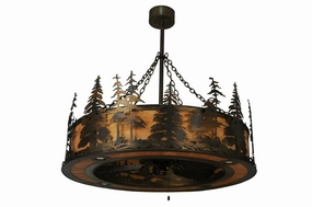 Tall Pines 20 Light Chandel-Air large electric fans for spacious rooms