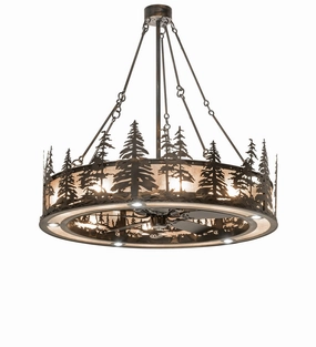Tall Pines 20 Light Chandel-Air decorative fandeliers with lights