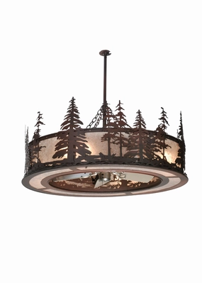 Tall Pines Eight Light Chandelier decorative fandeliers with lights