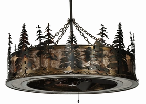 Tall Pines Eight Light Chandelier quiet small fans for desk or nightstand