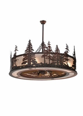 Tall Pines Eight Light Chandelier decorative fandeliers with lights