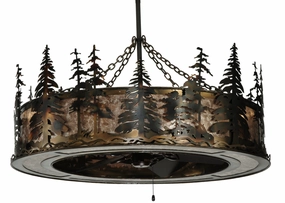 Tall Pines Eight Light Chandelier large electric fans for spacious rooms