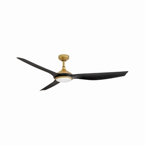 Talon 64" LED Smart Fan quiet ceiling fans with remote control