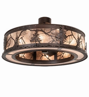 Tamarack 16 Light Chandel-Air decorative fandeliers with lights