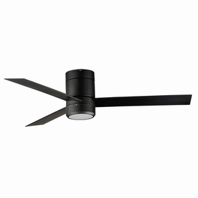 Tanker 52"Ceiling Fan Black medium size fans for home ventilation