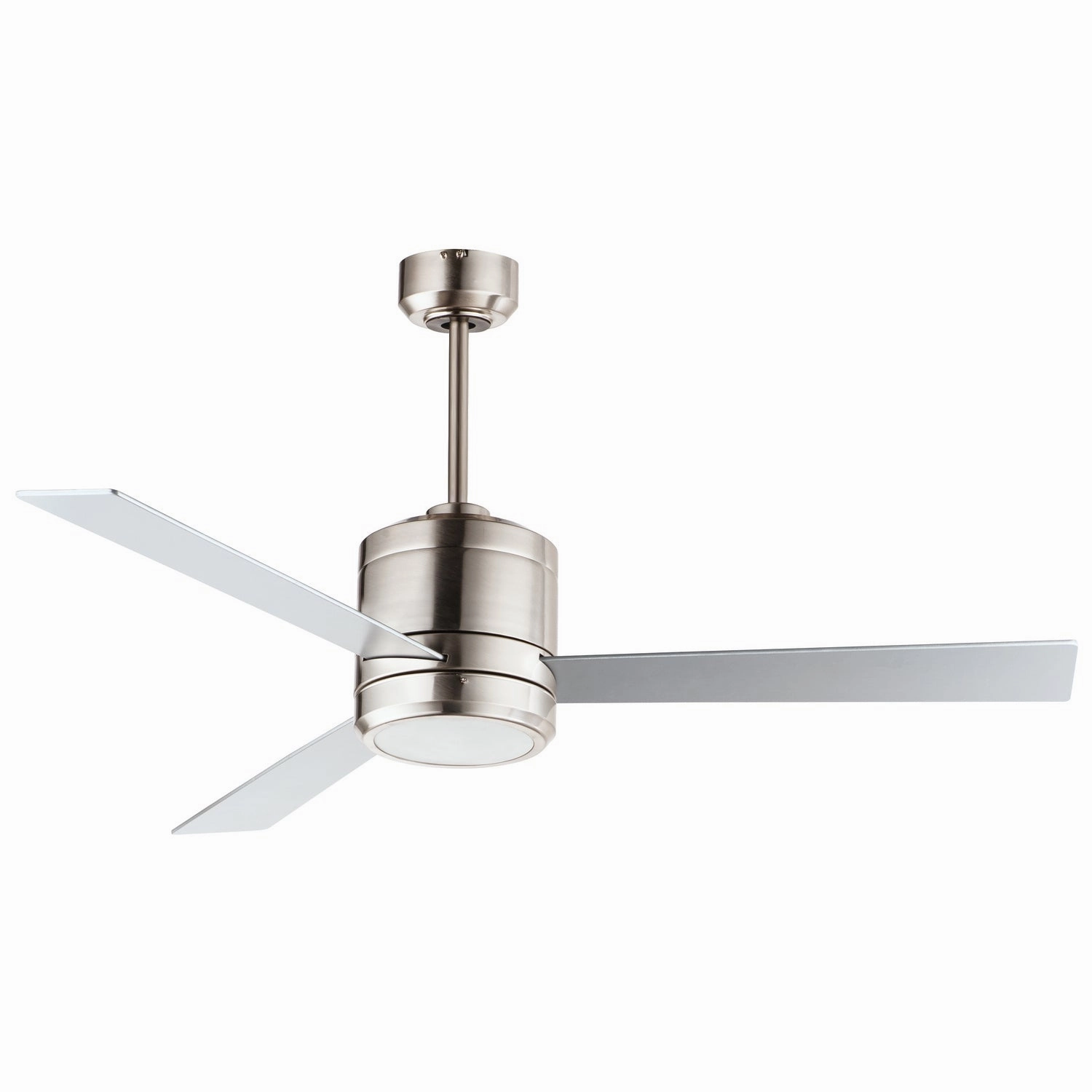 Tanker 52"Ceiling Fan Satin Nickel medium electric fans for multi-room use