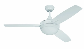 Targas 52" 52"Ceiling Fan White home cooling fans in medium size