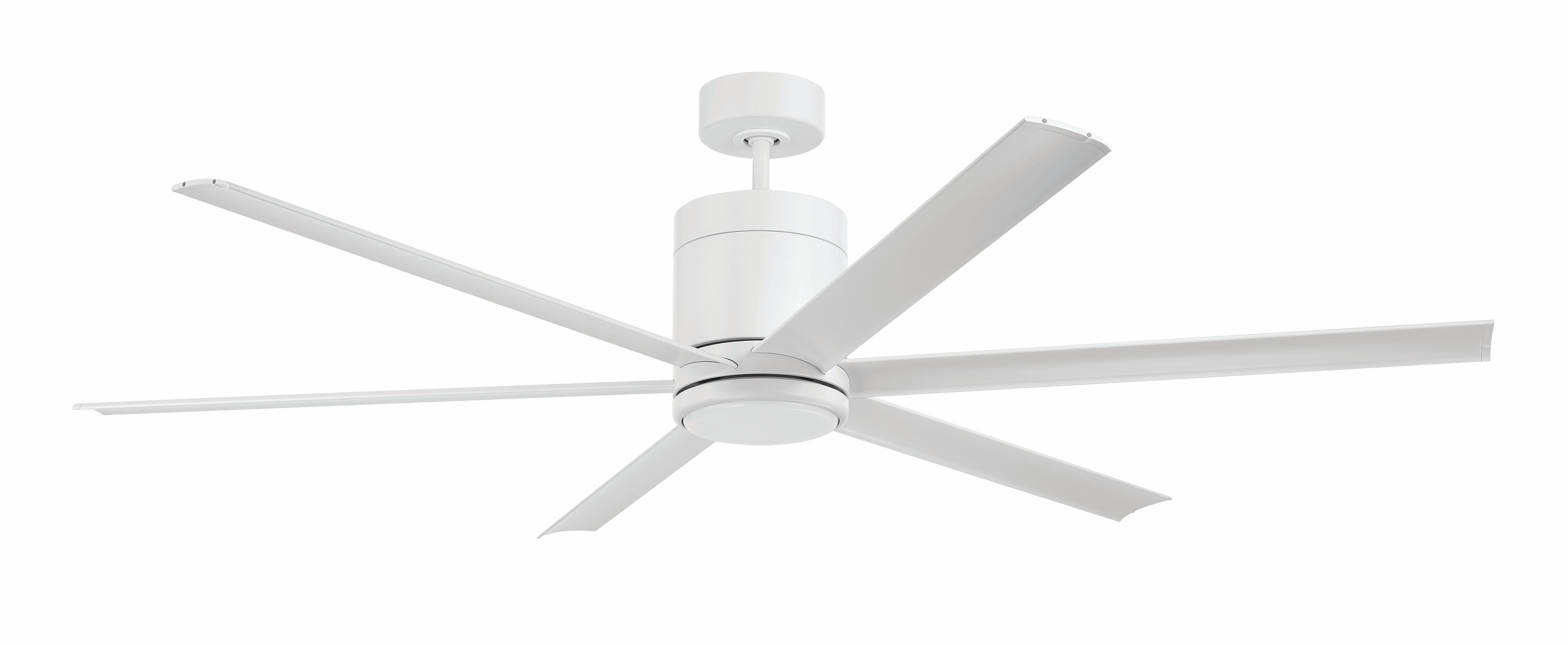 Tate 65"Ceiling Fan White medium electric fans for multi-room use
