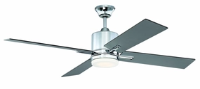 Teana 52"Ceiling Fan Chrome compact medium fans for desks and counters