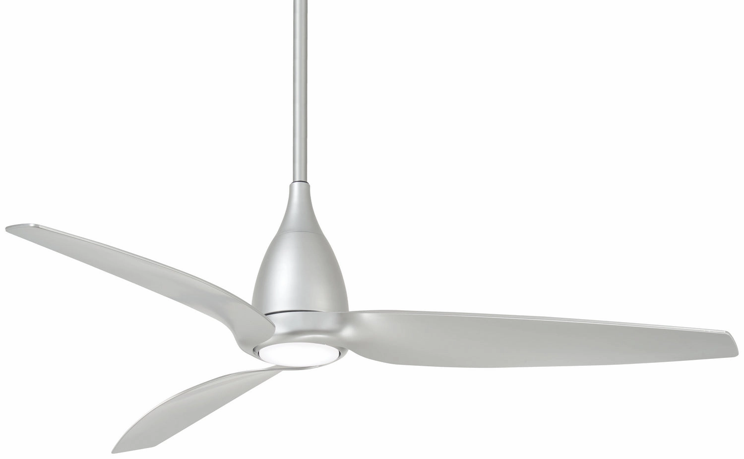 Tear 60" Ceiling Fan in Silver Modern ceiling fan for home cooling