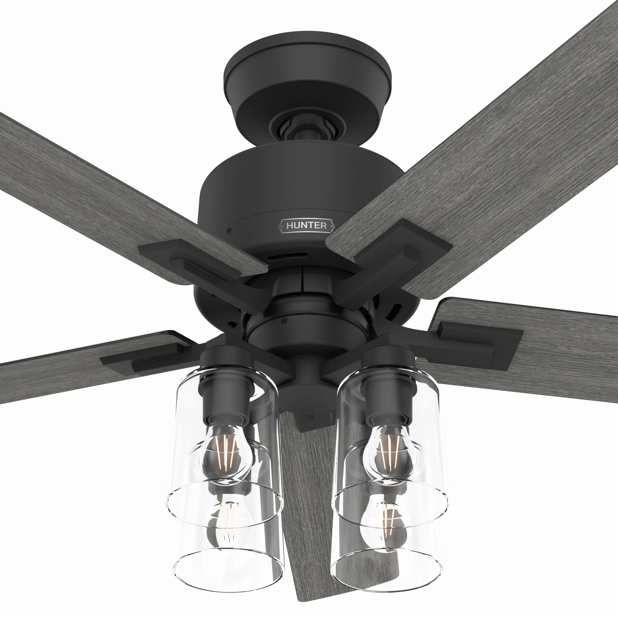 Techne 52"Ceiling Fan Matte Black