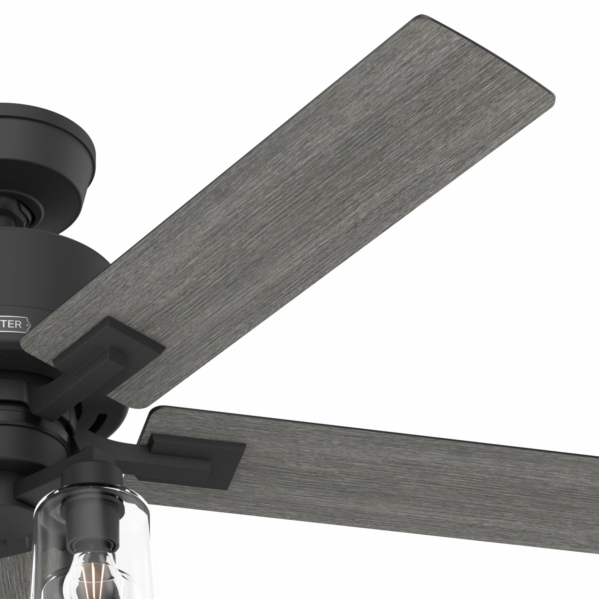 Techne 52"Ceiling Fan Matte Black