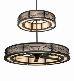Telluride Magic LED Chandelier decorative fandeliers with lights