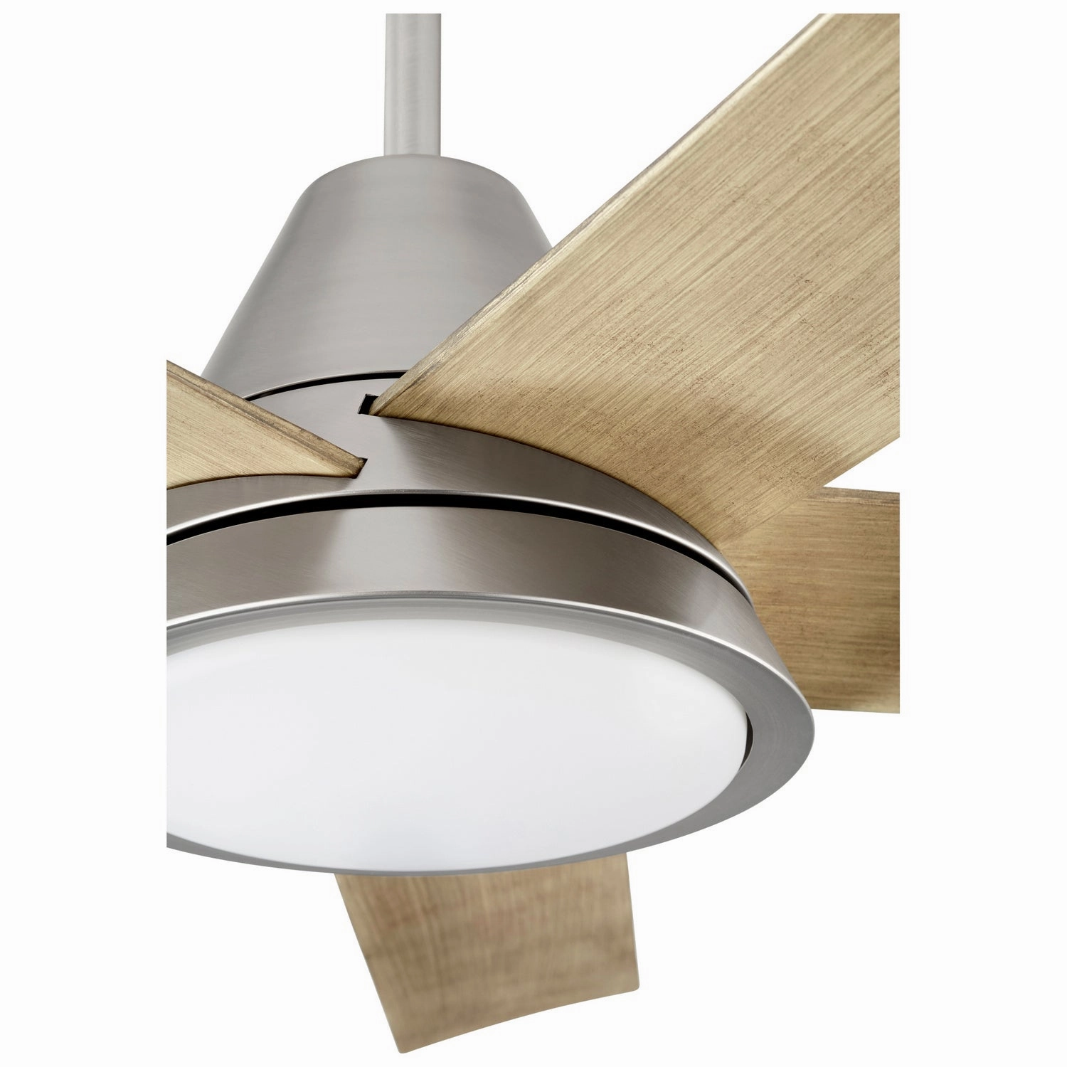 Temple 56"Ceiling Fan Satin Nickel