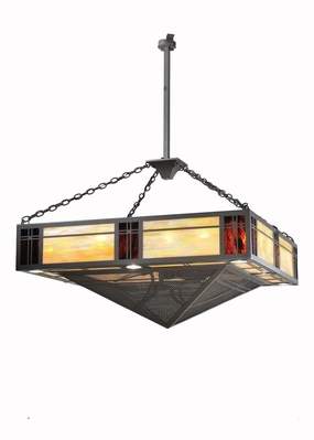 Tempo Mission 24 Light Chandel-Air decorative fandeliers with lights
