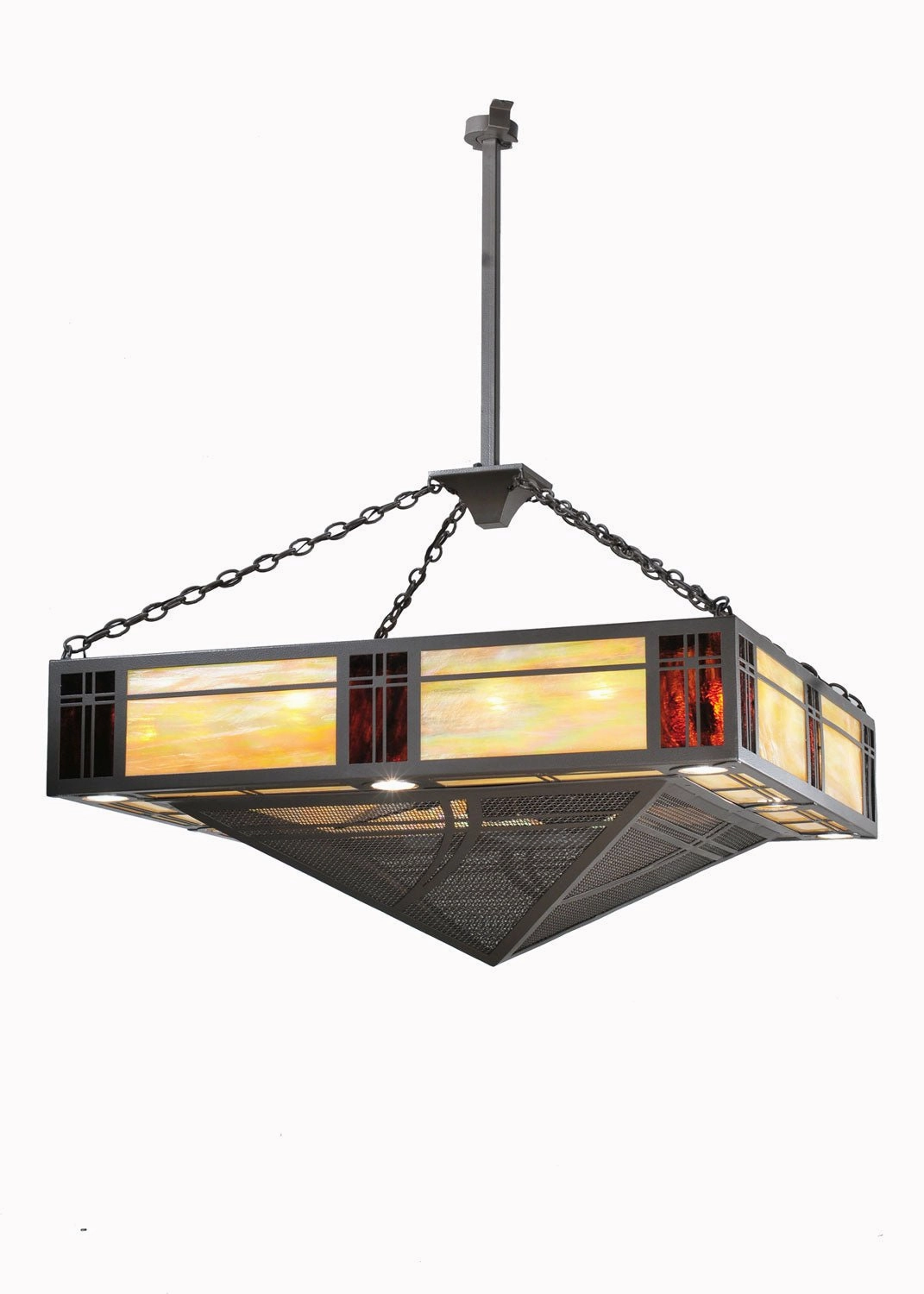 Tempo Mission 24 Light Chandel-Air decorative fandeliers with lights