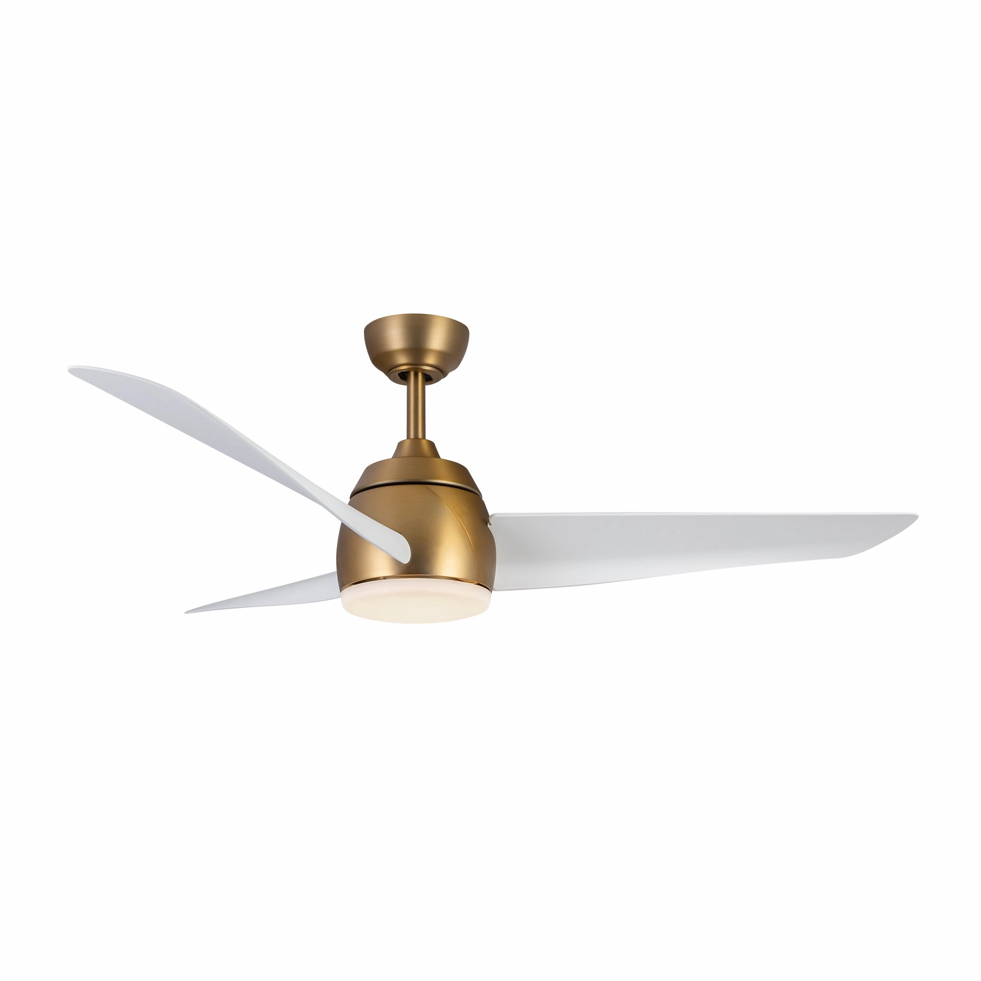 Thalia 54"Ceiling Fan Brushed Gold/Matte White